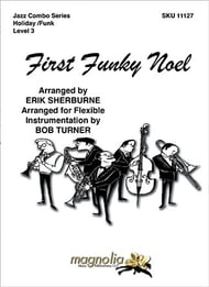 First Funky Noel Jazz Ensemble sheet music cover Thumbnail